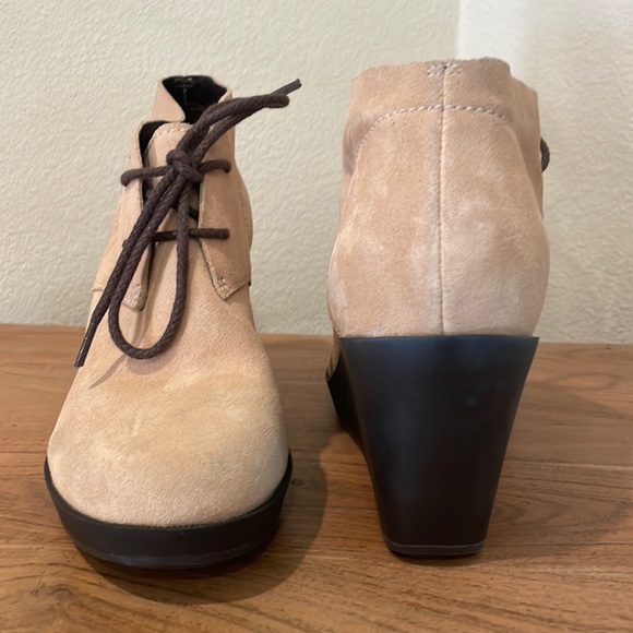 Cole Haan Britt Suede Chukka Wedge Boot - Picture 2 of 6